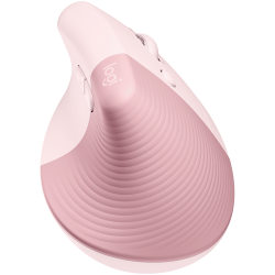 LOGITECH Lift Bluetooth Vertical Ergonomic Mouse - ROSE/DARK ROSE - 6