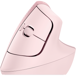 LOGITECH Lift Bluetooth Vertical Ergonomic Mouse - ROSE/DARK ROSE - 7