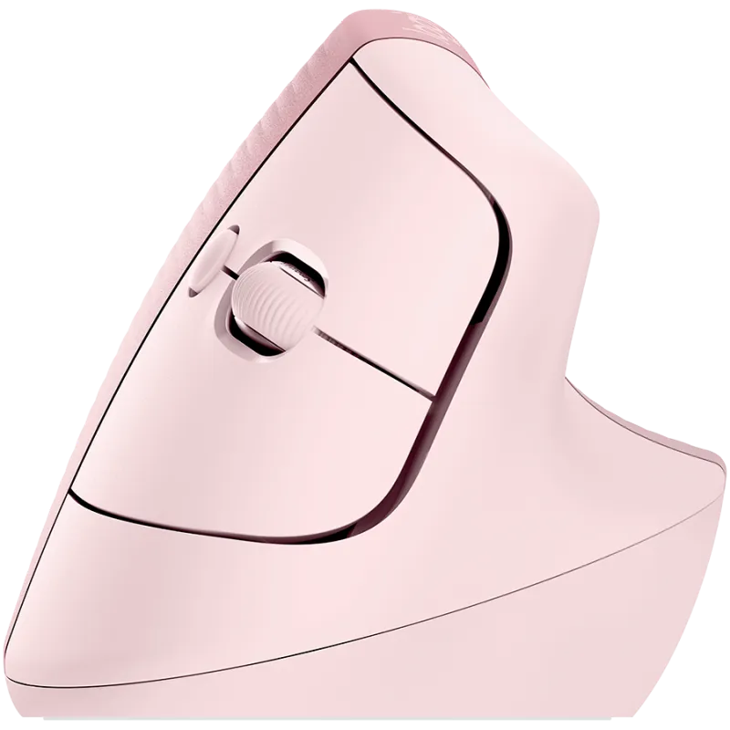 LOGITECH Lift Bluetooth Vertical Ergonomic Mouse - ROSE/DARK ROSE - 1
