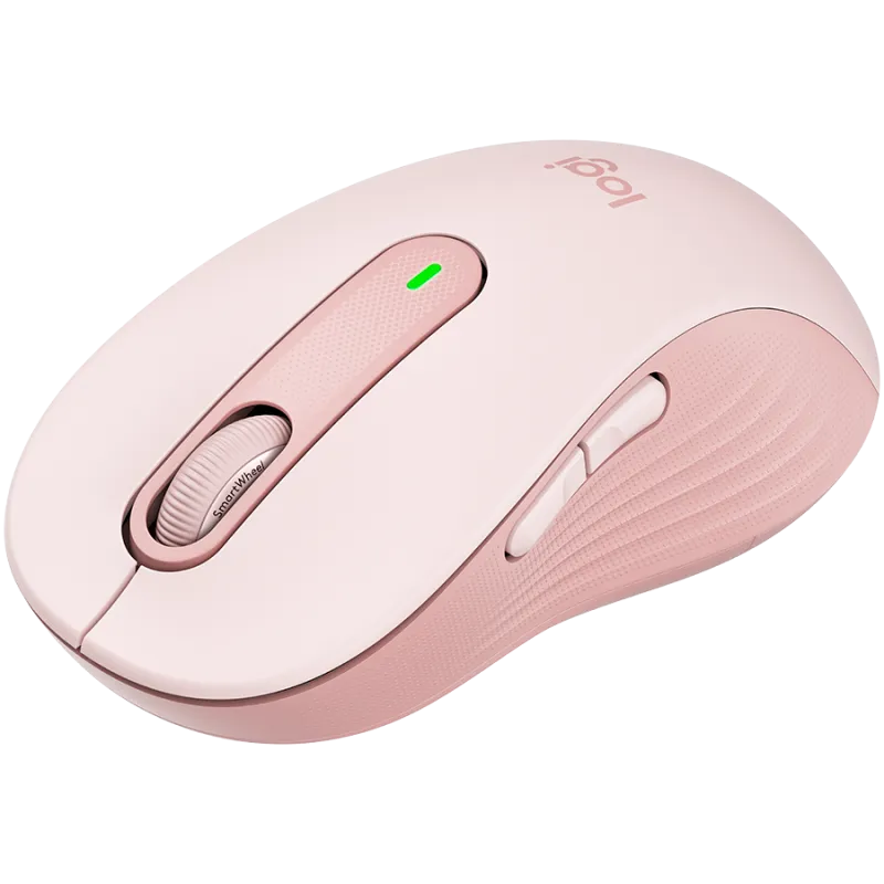 LOGITECH M650 Signature Bluetooth Mouse - ROSE - 1
