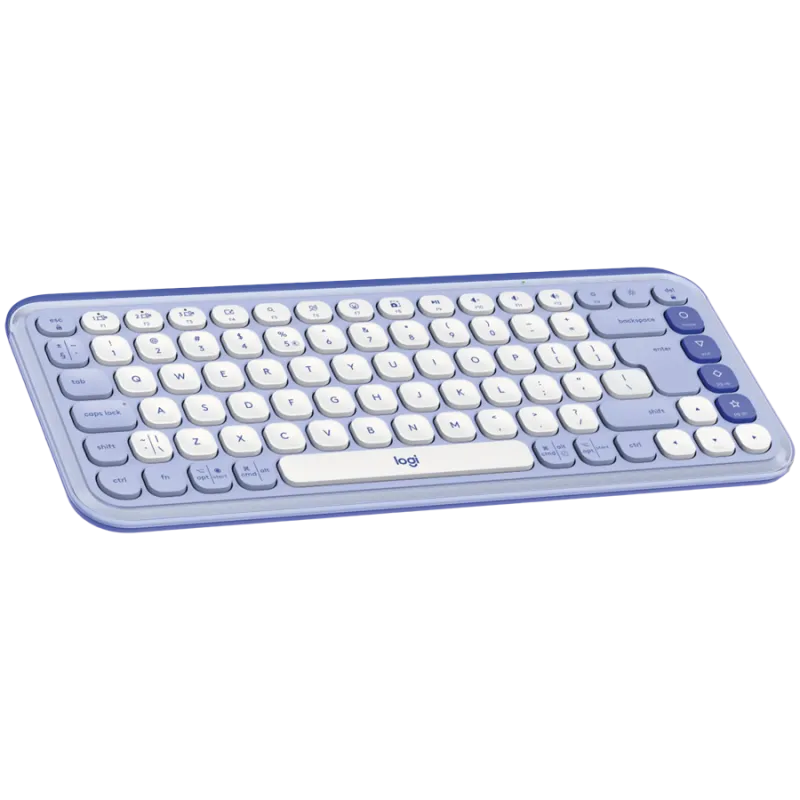 LOGITECH POP ICON KEYS - LILAC - US INT'L - BT - INTNL-973 - 1