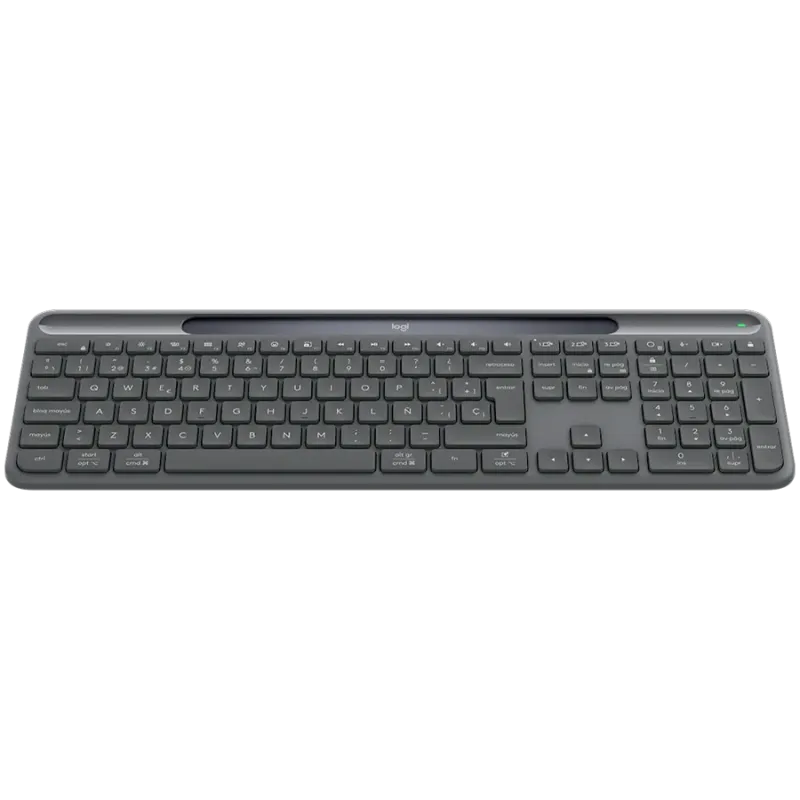 LOGITECH Slim Solar+ for Business - GRAPHITE - US INT'L - 2.4GHZ/BT - INTNL-973 - UNIV - 1