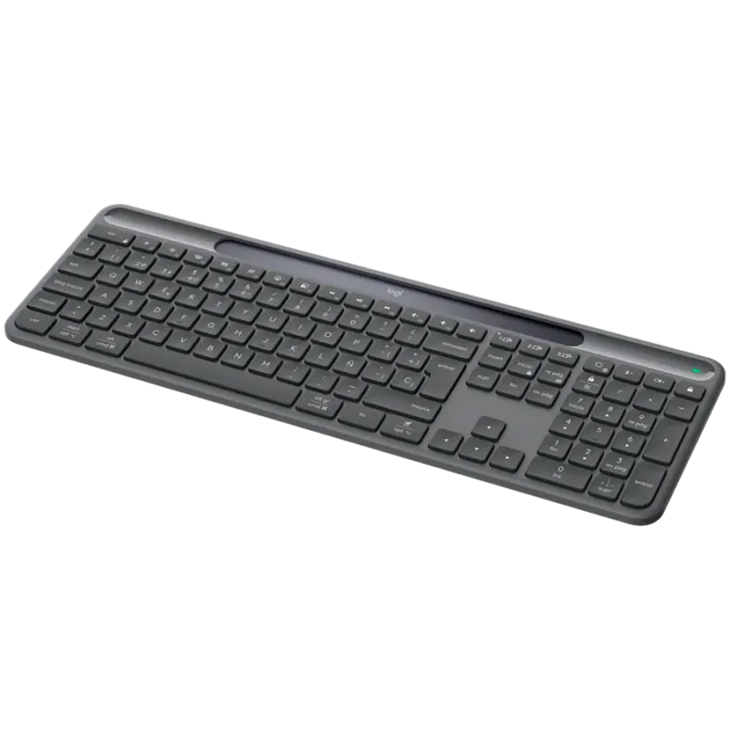 LOGITECH Slim Solar+ for Business - GRAPHITE - US INT'L - 2.4GHZ/BT - INTNL-973 - UNIV - 1