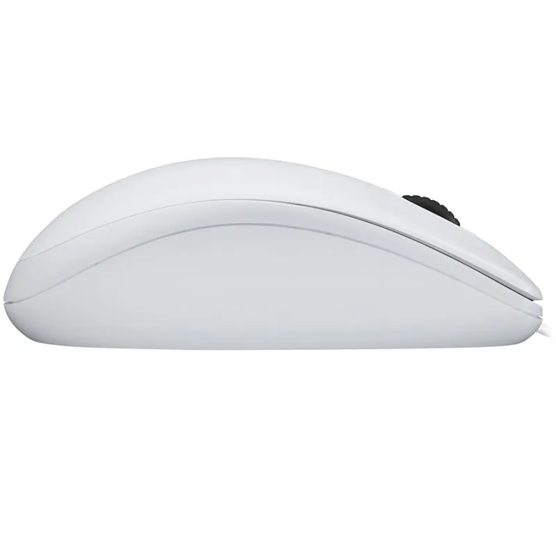 LOGITECH B100 Corded Mouse - WHITE - USB - B2B - 1