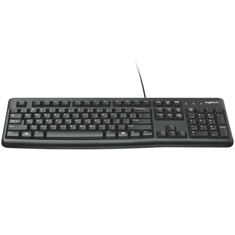 LOGITECH Corded Keyboard K120 - Business EMEA - Bulgarian layout - BLACK - 1