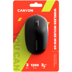 CANYON mouse MW-04 3buttons BT Wireless Black - 12