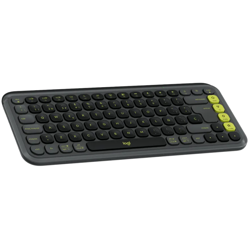 LOGITECH POP ICON COMBO - GRAPHITE - US INT'L - BT - INTNL-973 - 1