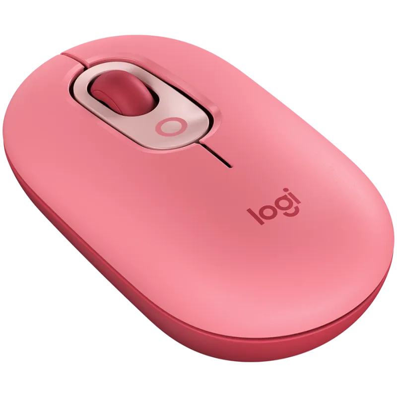 LOGITECH POP Mouse with emoji - ROSE - BT - EMEA28i-935 - FY25,TERRA - 1