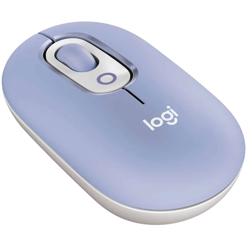 LOGITECH POP Mouse with emoji - LILAC - BT - EMEA28i-935 - FY25,TERRA - 1