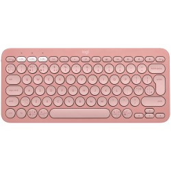 LOGITECH K380S Multi-Device Bluetooth Keyboard - TONAL ROSE - US INT'L - 4
