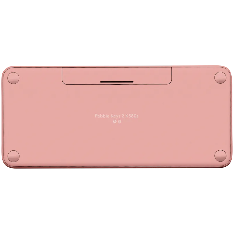 LOGITECH K380S Multi-Device Bluetooth Keyboard - TONAL ROSE - US INT'L - 1