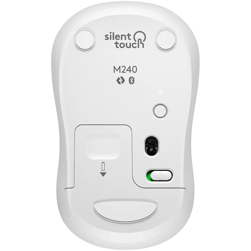 LOGITECH M240 Bluetooth Mouse - OFF WHITE - SILENT - 1