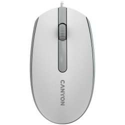 CANYON mouse M-10 Wired White Grey - 8