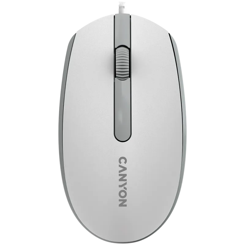 CANYON mouse M-10 Wired White Grey - 1