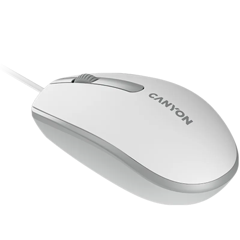 CANYON mouse M-10 Wired White Grey - 1