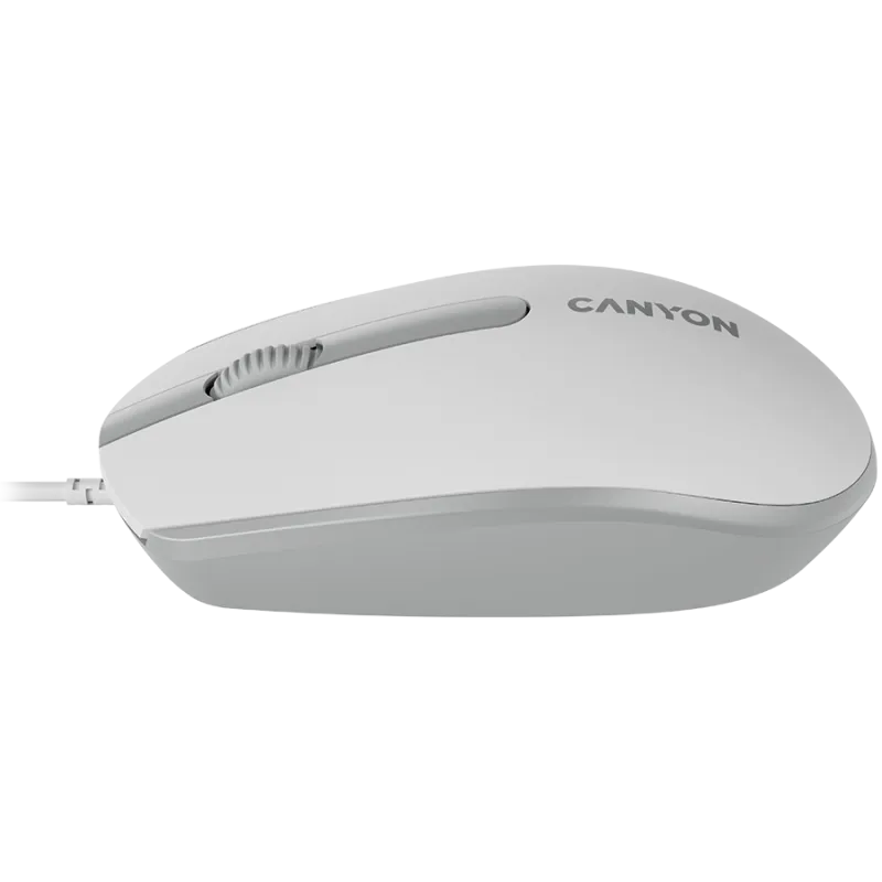 CANYON mouse M-10 Wired White Grey - 1