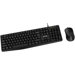 CANYON USB standard KB, water resistant BG layout bundle with optical 3D wired mice 1000DPI black - 5