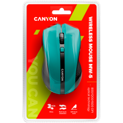 CANYON mouse MW-5 Wireless Green - 8