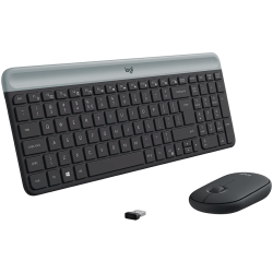 LOGITECH MK470 Slim Wireless Combo - GRAPHITE - US INT'L - 8