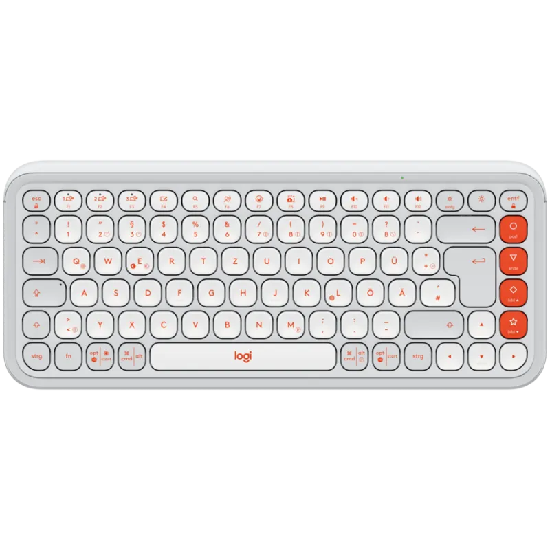LOGITECH POP ICON KEYS - OFF WHITE - US INT'L - BT - INTNL-973 - 1