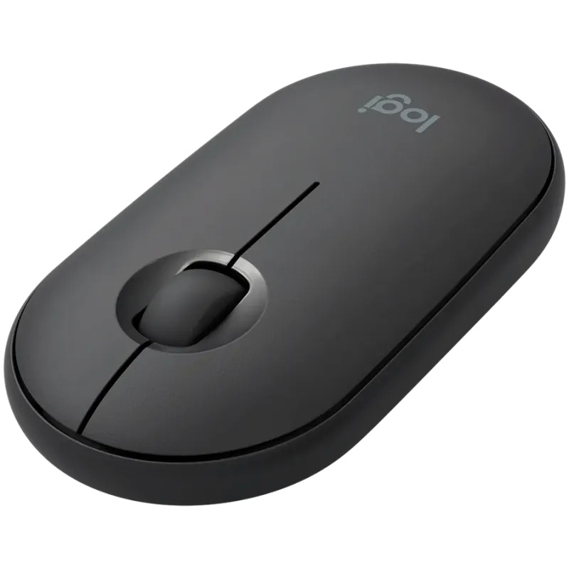 LOGITECH M350S Pebble 2 Bluetooth Mouse - TONAL GRAPHITE - 1