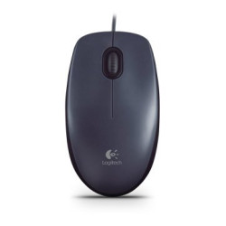 LOGITECH M90 Corded Mouse - GREY - USB - EWR2 - 5