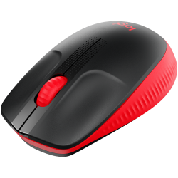 LOGITECH M190 Wireless Mouse - RED - 8