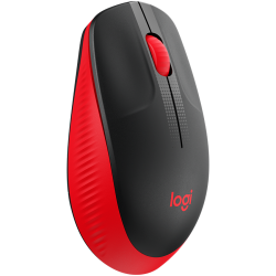 LOGITECH M190 Wireless Mouse - RED - 10