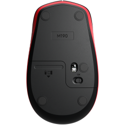 LOGITECH M190 Wireless Mouse - RED - 11