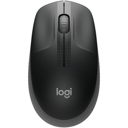 LOGITECH M190 Wireless Mouse - MID GREY - 6