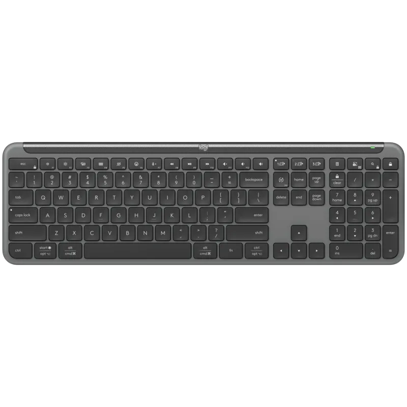 LOGITECH SIGNATURE SLIM WIRELESS KEYBOARD K950 - GRAPHITE - US INT'L - 2.4GHZ/BT - INTNL-973 - 1