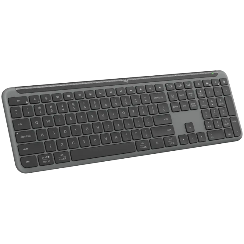 LOGITECH SIGNATURE SLIM WIRELESS KEYBOARD K950 - GRAPHITE - US INT'L - 2.4GHZ/BT - INTNL-973 - 1