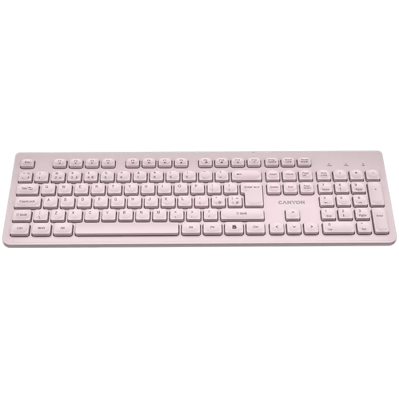 CANYON keyboard HKB-W01 UK/US AAA Wireless Beige - 1