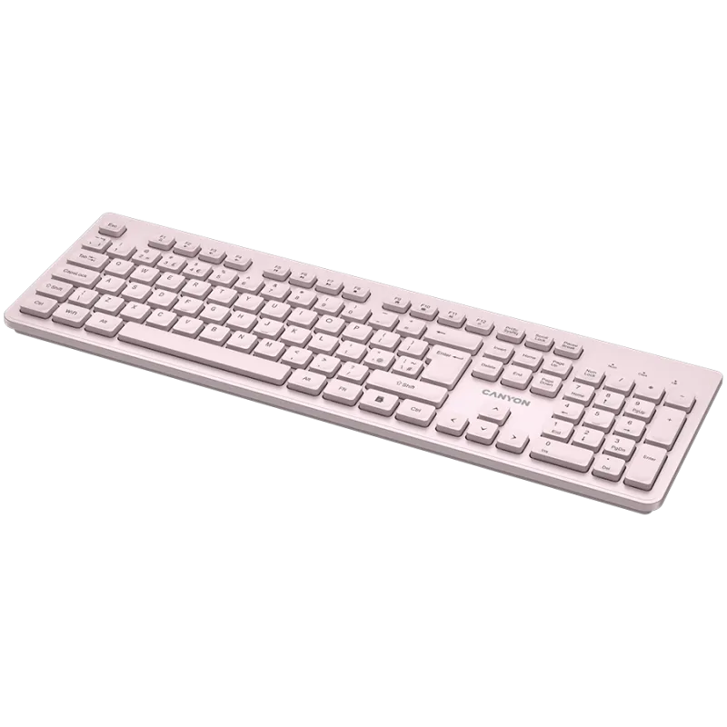 CANYON keyboard HKB-W01 UK/US AAA Wireless Beige - 1