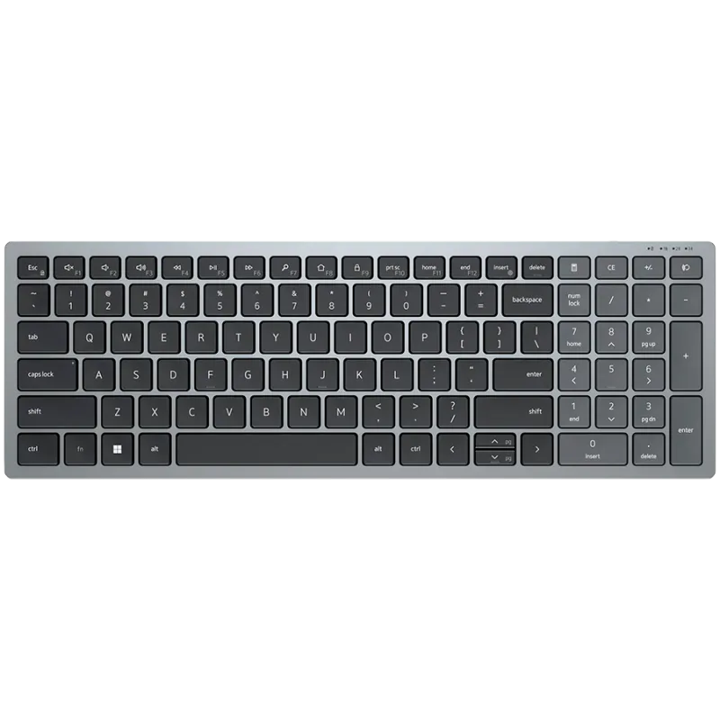 Dell KB740 Compact Multi-Device Wireless Keyboard US International (QWERTY) - 1