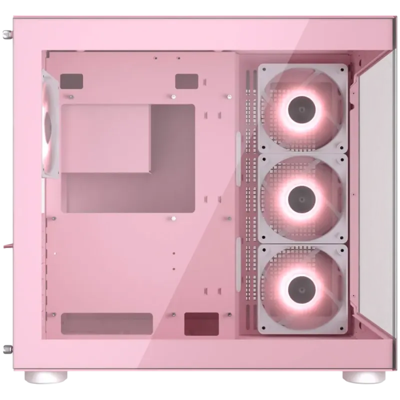 COUGAR FV150 RGB PC Case, Mid tower, Pink - 1