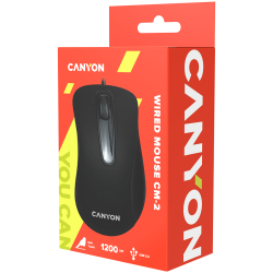 CANYON mouse CM-2 Wired Black - 6