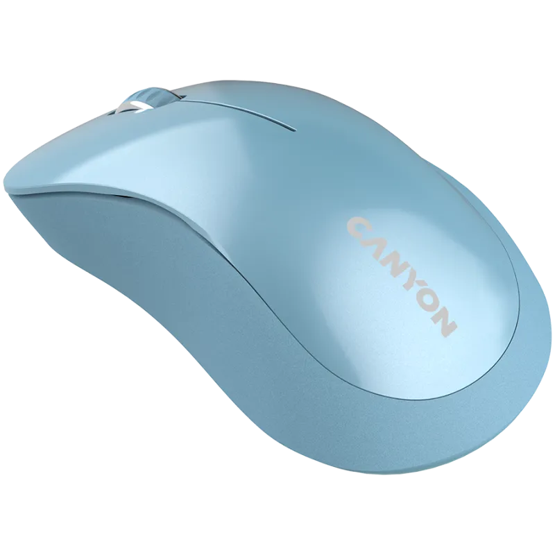 CANYON MW-11, 2.4 GHz Wireless mouse ,with 3 buttons, DPI 1200, Battery:AAA*2pcs ,Blue67*109*38mm 0.063kg - 1