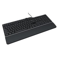 US/Euro (QWERTY) Dell KB-522 Wired Business Multimedia USB Keyboard Black - 2