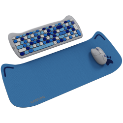 CANYON HSET-W6 EN Keyboard+Mouse Kitty Edition AAA+АА Wireless Blue - 8