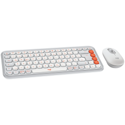 LOGITECH POP ICON COMBO - OFF WHITE - US INT'L - BT - INTNL-973 - 6