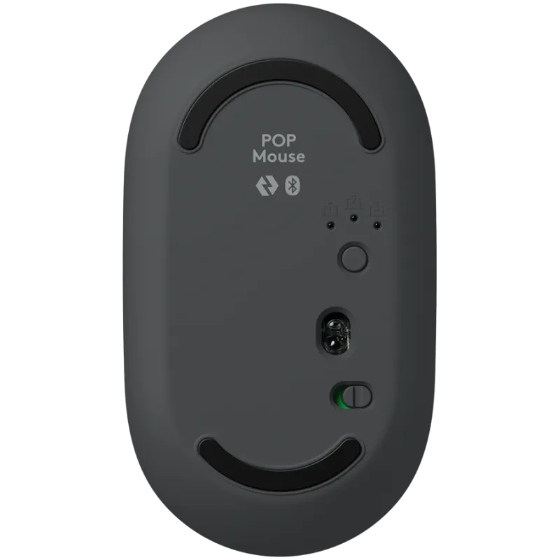 LOGITECH POP Mouse with emoji - GRAPHITE - BT - EMEA28i-935 - FY25,TERRA - 1