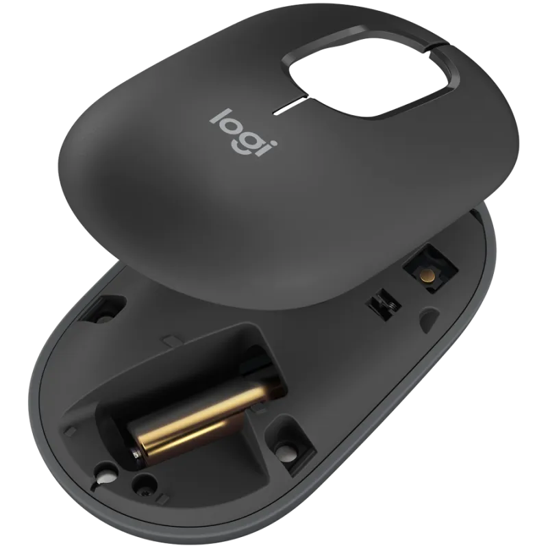 LOGITECH POP Mouse with emoji - GRAPHITE - BT - EMEA28i-935 - FY25,TERRA - 1