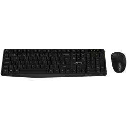 CANYON SET-W01 EN/BG Keyboard+Mouse Wireless Black - 2