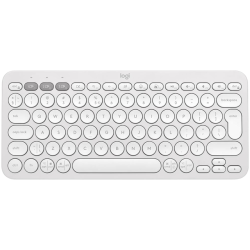 LOGITECH K380S Multi-Device Bluetooth Keyboard - TONAL WHITE - US INT'L - 2