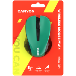 CANYON mouse MW-1 Wireless Green - 12