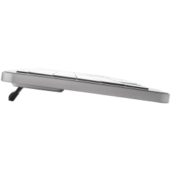 CLEVETURA CLVX 1 Touch-On-Keys AI Wireless Keyboard, ANSI US Windows Layout, Scissor Switches, Aluminum Chassis, Interactive RGB