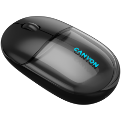 CANYON mouse OnClick 24 BT/ Wireless Transparent/Black - 11