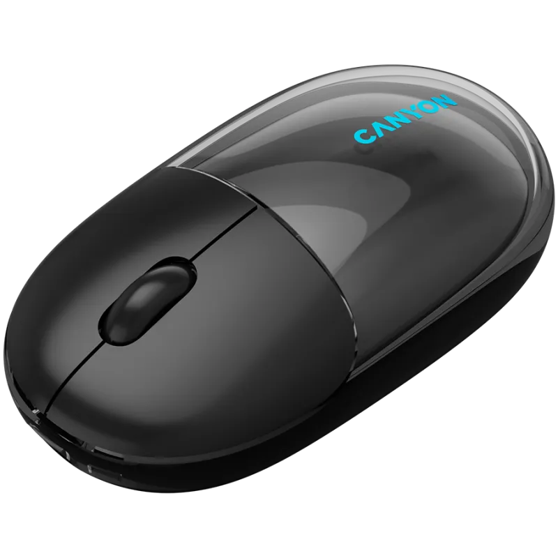 CANYON mouse OnClick 24 BT/ Wireless Transparent/Black - 1