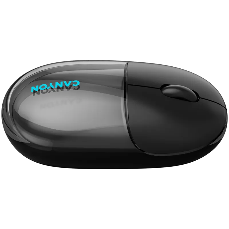 CANYON mouse OnClick 24 BT/ Wireless Transparent/Black - 1